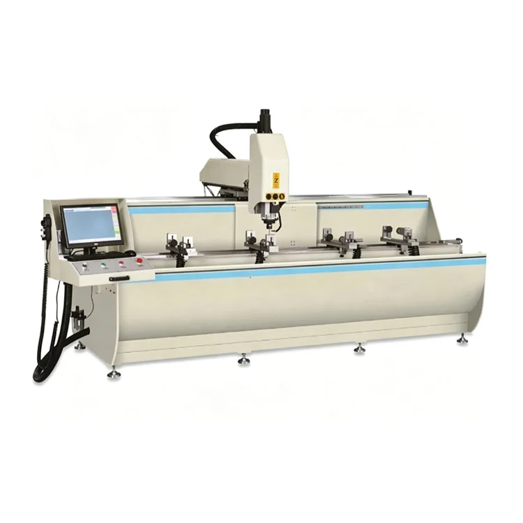Giydirme Cephe Cephe için 3 Eksen CNC Alüminyum Profil İşleme Merkezi