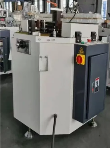 Ağır Hizmet Hidrolik Tek Kafa Alüminyum Profil Köşe Birleştirme Makinası (100mm Sıkma Yüksekliği)