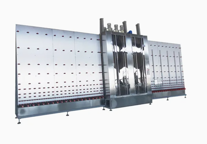 Yalıtımlı ve Temperli Cam için Yüksek Verimli 1800 Dikey Yıkama Kurutma Makinesi