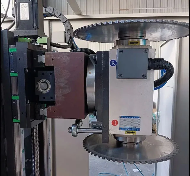 800mm Cnc Curtain Wall End Milling Machine