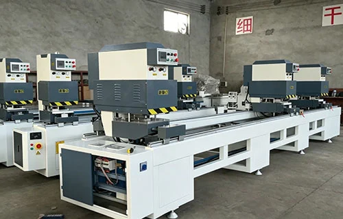 UPVC PVC Windows Double Head Seamless Welding Machine