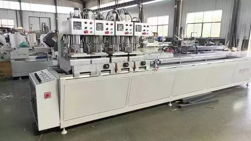 three-head and four-head UPVC welding machines