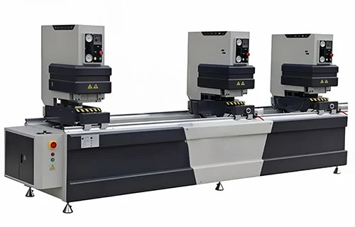 PVC Kapı ve Pencereler için Üç Kafalı Dikişsiz Kaynak Makinesi